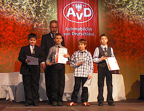 Siegerehrung AvD Meisterschaft 2009