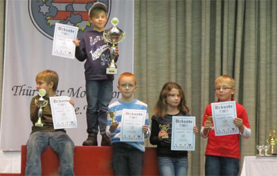 Siegerehrung Thüringenmeisterschaft 2011 Gera