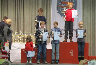 Siegerehrung Thüringenmeisterschaft 2011 Gera