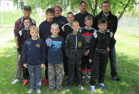 Jugendkart Thüringenmeisterschaftsfahrer Team 2012