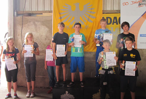 Klasse 3 mit 12 Starter 2. Platz  für Sebastian Hermann 3. Platz für Ron Szuppa & 8. Platz für Oliver Peiker