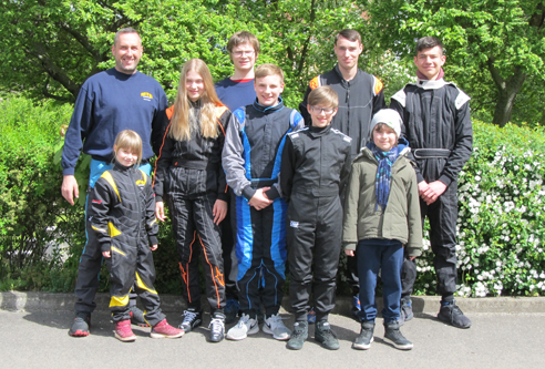 Jugendkart Thüringenmeisterschaftsfahrer Team 2017