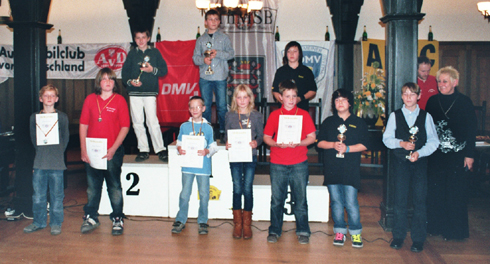 Siegerehrung Thüringenmeisterschaft 2010 Schmalkalden